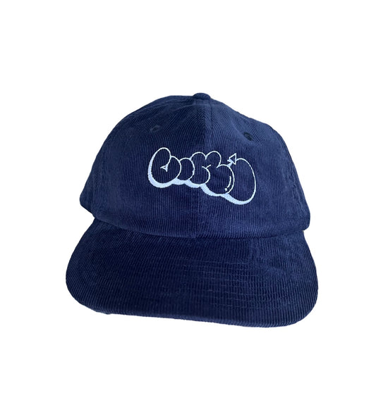 corduroy throwie hat